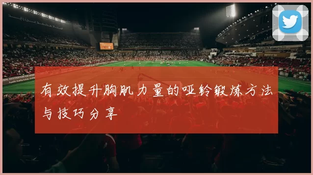 有效提升胸肌力量的哑铃锻炼方法与技巧分享